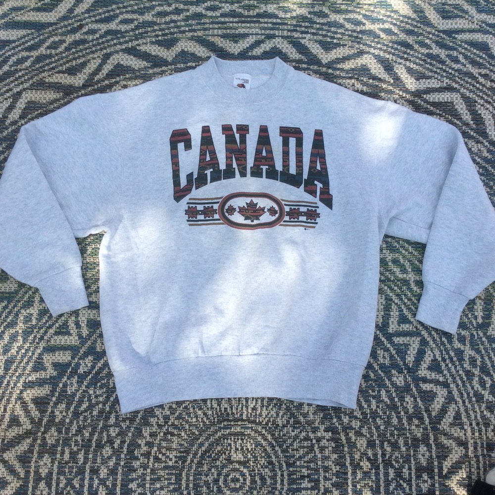 Vintage Canada crewneck sweatshirt vintage sweater